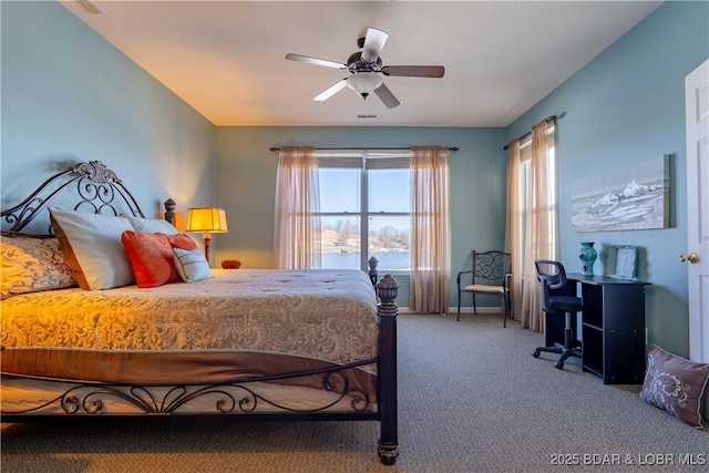 275 Flynn Rd Unit 205, Lake Ozark, MO 65049 - carpeted bedroom with a ceiling fan