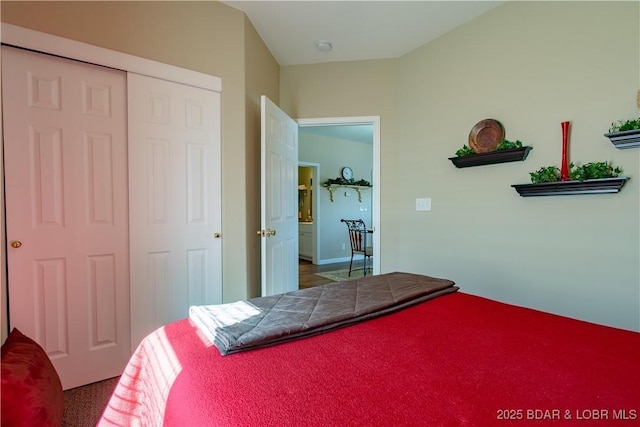 275 Flynn Rd Unit 205, Lake Ozark, MO 65049 - bedroom featuring carpet floors and a closet