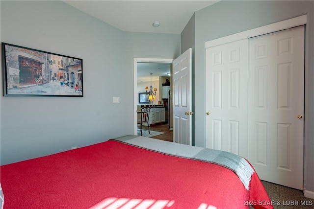 275 Flynn Rd Unit 205, Lake Ozark, MO 65049 - carpeted bedroom with a closet