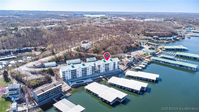 275 Flynn Rd Unit 205, Lake Ozark, MO 65049 - birds eye view of property with a water view