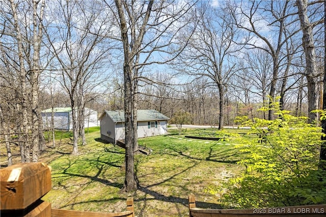 view of yard