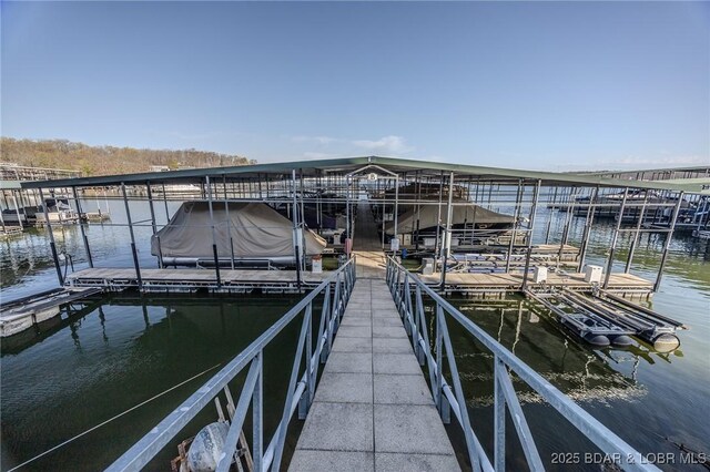 1359 Seascape Ln Unit A-501, Osage Beach, MO 65065 - dock featuring a water view