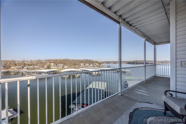 1359 Seascape Ln Unit A-501, Osage Beach, MO 65065 - balcony with a water view