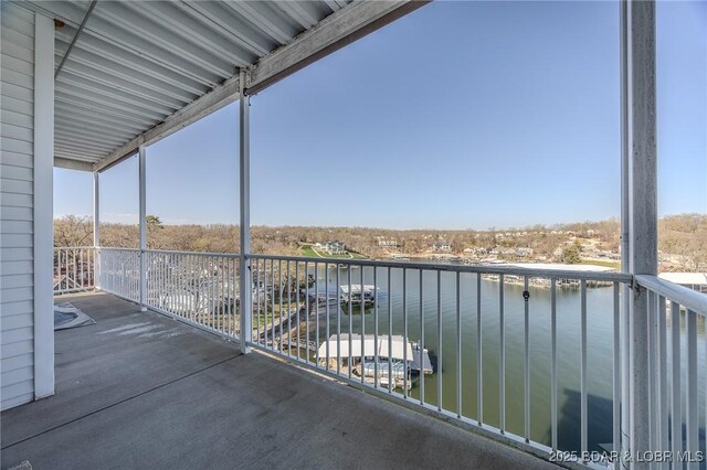 1359 Seascape Ln Unit A-501, Osage Beach, MO 65065 - balcony featuring a water view