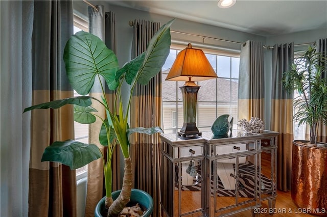 5218 Big Ship St, Osage Beach, MO 65065 - room details featuring wood finished floors and recessed lighting
