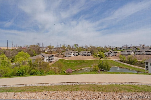 5218 Big Ship St, Osage Beach, MO 65065 - birds eye view of property featuring a water view and a residential view