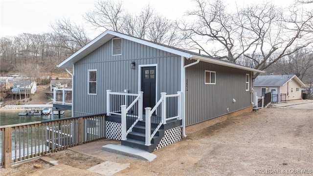 1129 Ginger Rd, Lake Ozark, MO 65049 - view of outdoor structure featuring a water view