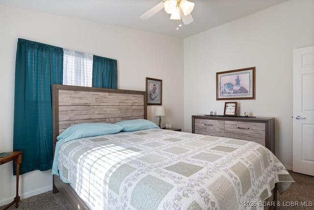 663 Highlands Dr, Camdenton, MO 65020 - carpeted bedroom with ceiling fan
