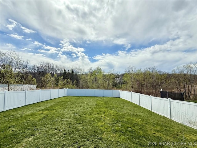 245 Davis Dr, Holts Summit, MO 65043 - view of yard with a fenced backyard