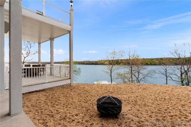 275 Waterford Ter, Sunrise Beach, MO 65079 - view of dock with a water view