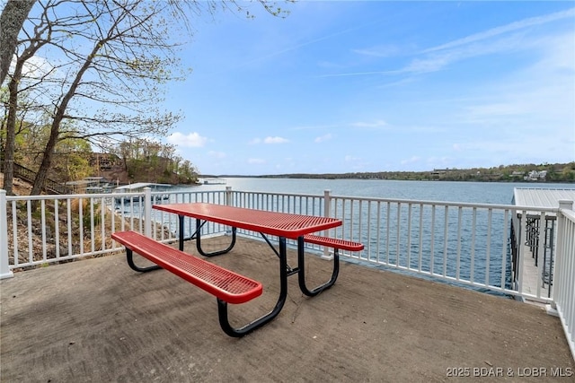 275 Waterford Ter, Sunrise Beach, MO 65079 - exterior space with a water view