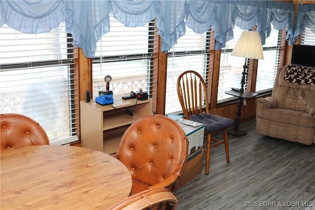 30718 Honeysuckle Rd, Gravois Mills, MO 65037 - living area featuring healthy amount of natural light and wood finished floors