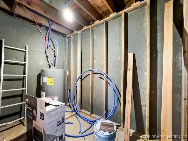 3053 Doc Ridgeway Dr, Roach, MO 65787 - utility room with water heater
