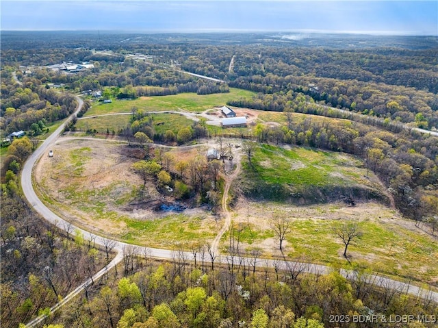 3053 Doc Ridgeway Dr, Roach, MO 65787 - aerial view of property's location featuring rural landscape