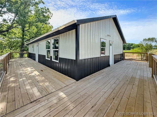 3053 Doc Ridgeway Dr, Roach, MO 65787 - view of wooden deck