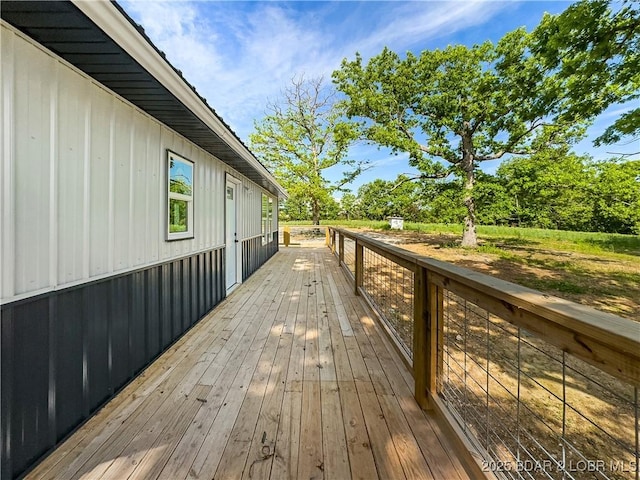 3053 Doc Ridgeway Dr, Roach, MO 65787 - view of wooden terrace