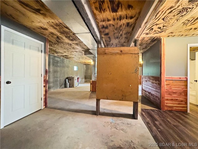 3053 Doc Ridgeway Dr, Roach, MO 65787 - view of unfinished basement