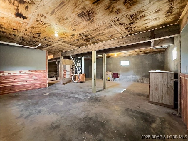 3053 Doc Ridgeway Dr, Roach, MO 65787 - below grade area featuring stairway and plenty of natural light