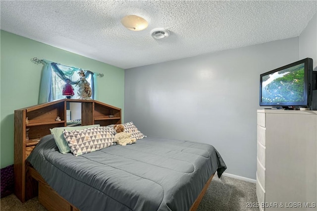 31945 Idle Wild Rd, Gravois Mills, MO 65037 - carpeted bedroom with baseboards and a textured ceiling
