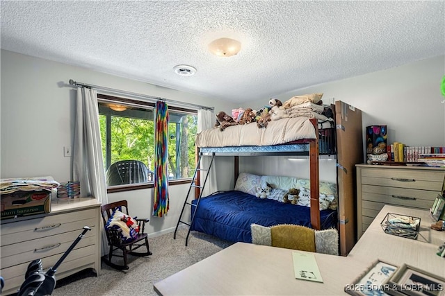 31945 Idle Wild Rd, Gravois Mills, MO 65037 - bedroom featuring carpet flooring and a textured ceiling