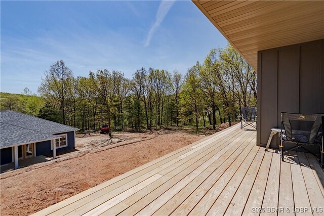 25 Sam Dr, Kaiser, MO 65047 - view of wooden deck