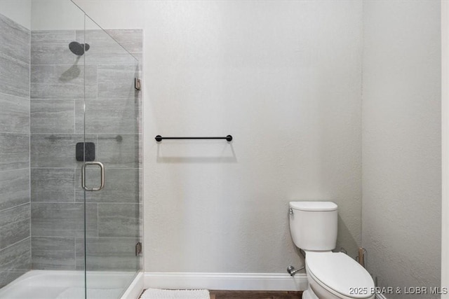 1065 Topsider Ln Unit 508, Osage Beach, MO 65065 - full bath with baseboards, toilet, and a stall shower