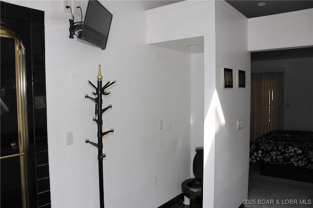 view of hall