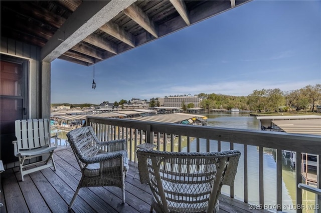 6570 Pelican Dr Unit 404, Osage Beach, MO 65065 - deck with a water view