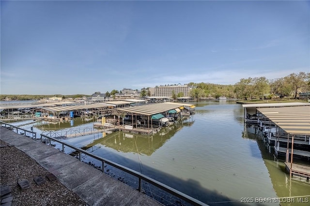 6570 Pelican Dr Unit 404, Osage Beach, MO 65065 - dock featuring a water view