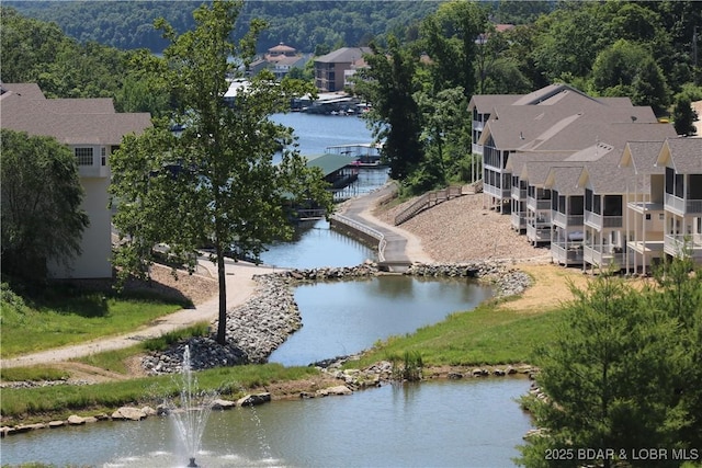 5177 Vicus Castry, Osage Beach, MO 65065 - birds eye view of property with a water view