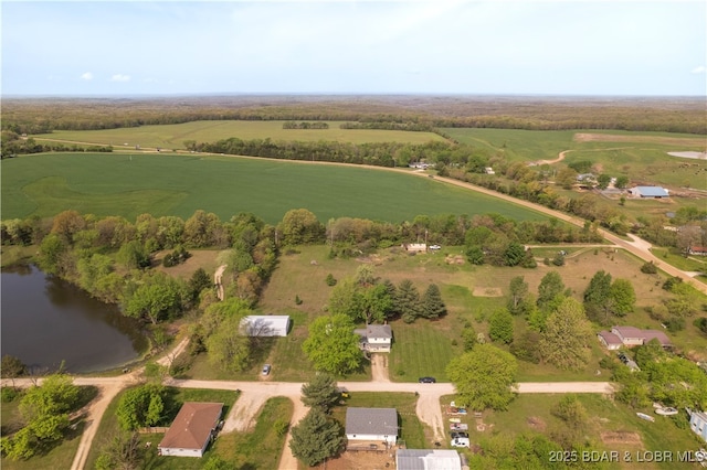 9 Gage Rd, Eldon, MO 65026 - bird's eye view featuring a rural view and a water view