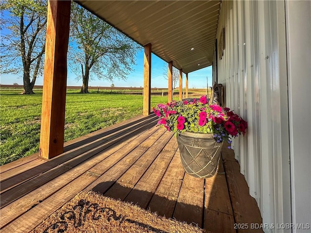 69985 US Highway 50, Tipton, MO 65081 - deck featuring a yard