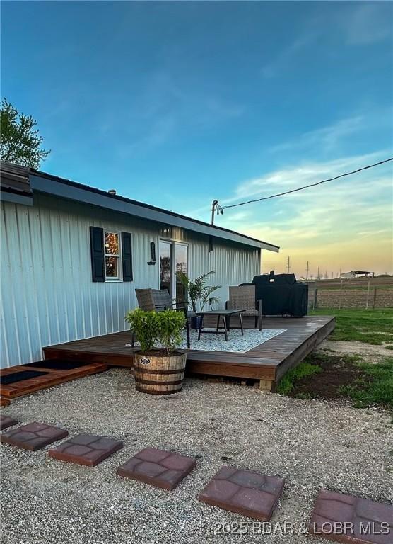 69985 US Highway 50, Tipton, MO 65081 - back of property with a deck