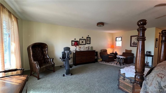 30993 Viewside Dr, Rocky Mount, MO 65072 - living area featuring carpet flooring and baseboards