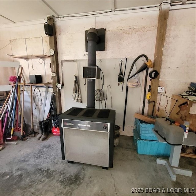 view of utility room