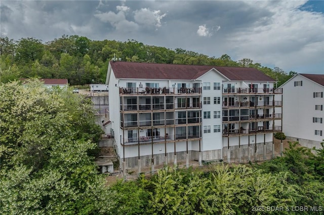 view of property