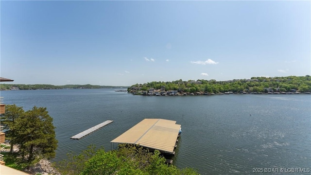 32 Cedar Ct Unit 3A, Lake Ozark, MO 65049 - dock area with a water view