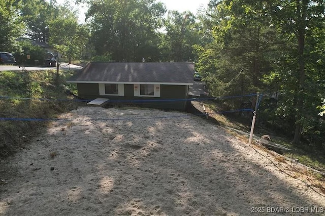 view of outdoor structure