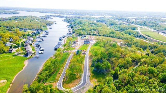1152 Normandy Rd, Osage Beach, MO 65065 - aerial overview of property's location featuring a nearby body of water