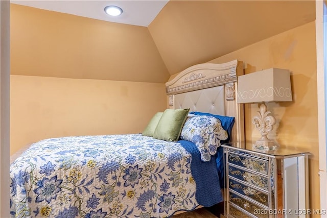 106 Bayliner Dr, Sunrise Beach, MO 65079 - bedroom featuring vaulted ceiling