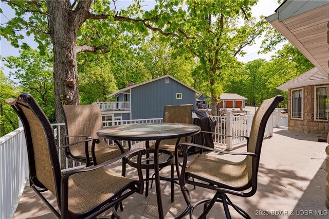 106 Bayliner Dr, Sunrise Beach, MO 65079 - view of patio / terrace featuring outdoor dining area