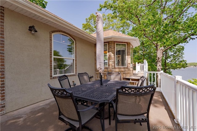 106 Bayliner Dr, Sunrise Beach, MO 65079 - view of patio / terrace featuring outdoor dining area
