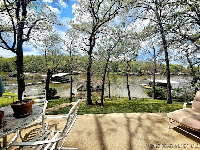 589 Cable Point Dr, Climax Springs, MO 65324 - exterior space featuring a water view