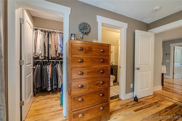 view of closet