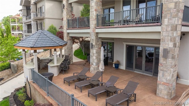 559 Forestridge Ln, Sunrise Beach, MO 65079 - view of patio with french doors