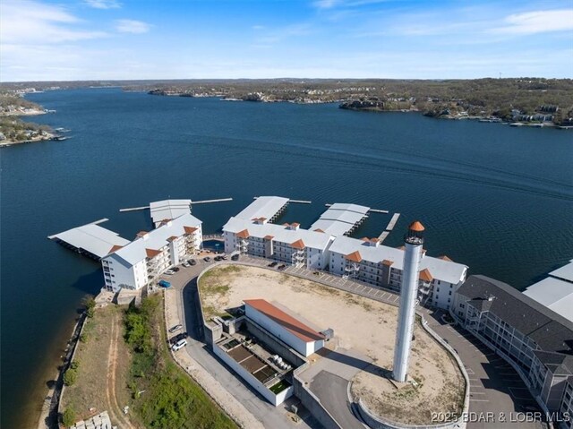 62 Knox Rd Unit 503, Rocky Mount, MO 65072 - drone / aerial view with a water view