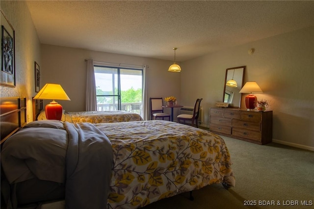 362 Hopetown Dr, Osage Beach, MO 65065 - carpeted bedroom with baseboards and a textured ceiling