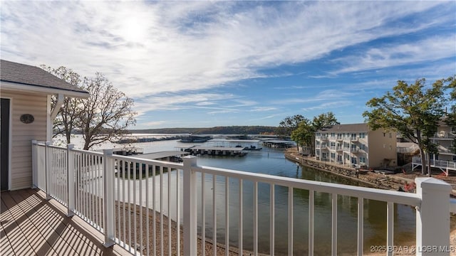 783 Winn Rd Unit 5F, Osage Beach, MO 65065 - balcony featuring a water view