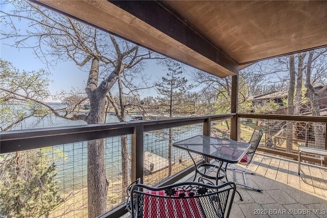 256 Lone Oak Pt Unit 15, Sunrise Beach, MO 65079 - view of balcony