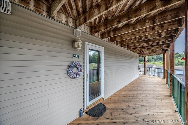 view of deck